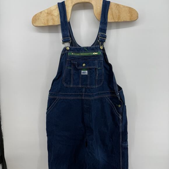 Liberty Denim Bib Overalls Men 38x30 Blue - Picture 1 of 12
